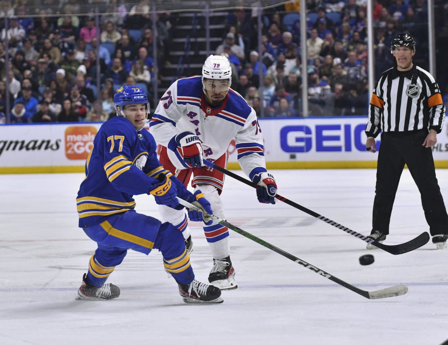 The Rangers' Reported Interest In JJ Peterka During Trade Deadline Leads To Speculation Heading Into Offseason