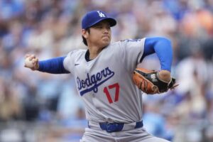 Shohei Ohtani is sharp in two innings but Dodgers fall to Royals