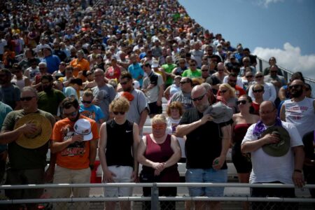 NASCAR in Nashville Will Always Be Remembered for the Invocation and a Certain Smokin’ Hot Wife