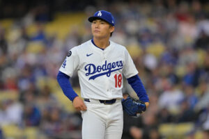Dodgers star Yoshinobu Yamamoto robbed of immaculate inning on bizarrely bad call