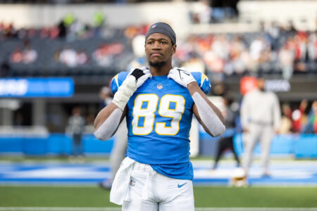 New Steelers TE Donald Parham Jr. reportedly tears Achilles in OTAs, likely out for season