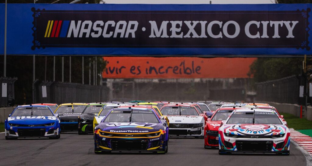 Fiesta of speed: Van Gisbergen, NASCAR soar in vibrant Mexico City debut