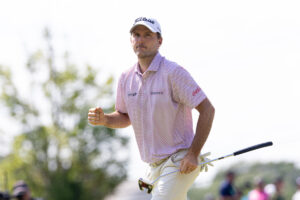 Georgia Native, 36, Celebrates After Nailing 0K Chip-In During Travelers Championship