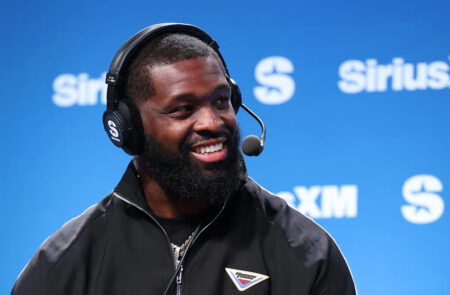 Retired NFL offensive lineman Terron Armstead ranks top pass rushers he won’t miss, with one surprising pick