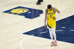 Rick Carlisle expects Tyrese Haliburton to be a game-time decision for Pacers in Game 6, will prep for either scenario
