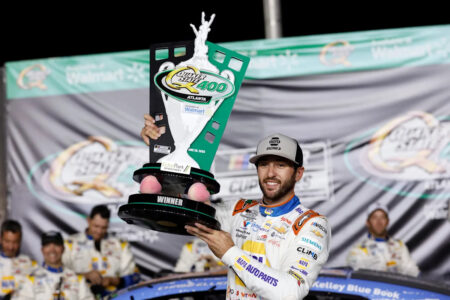 Elliott is in position to contend for 2nd NASCAR title following ‘surreal’ last-lap win in Atlanta
