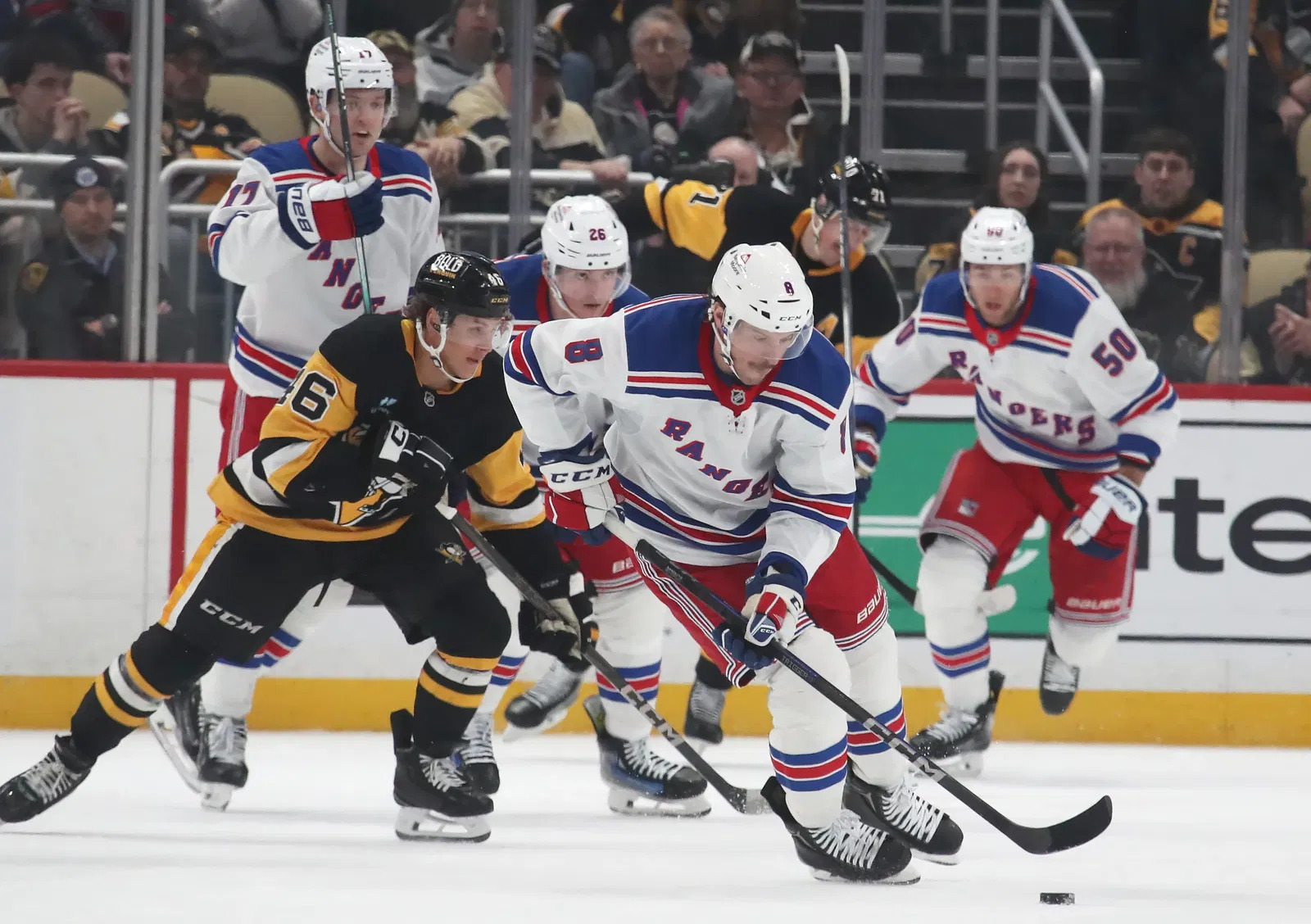 Penguins Receive Rangers' 2025 First-Round Pick