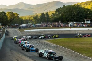 Five years later, Justin Bonsignore is excited to experience a normal day at White Mountain Motorsports Park