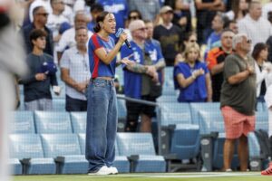 Dodgers say Nezza is not banned from stadium for singing national anthem in Spanish