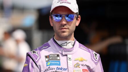 Daniel Suarez is winner Saturday