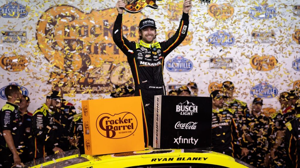 Ryan Blaney wins first 2025 race