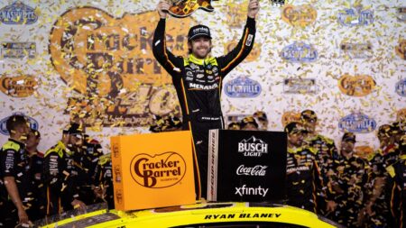 Ryan Blaney, Team Penske win and pass inspection!