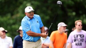 PGA Tour Champions: Angel Cabrera makes albatross