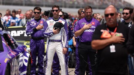 Denny Hamlin wins FireKeepers Casino 400 at Michigan