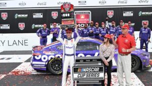 Denny Hamlin on baby watch, could miss first NASCAR Cup race in Mexico