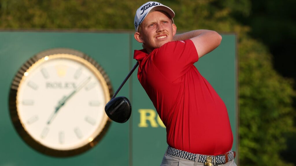 Maxwell Moldovan sinks eagle at U.S. Open
