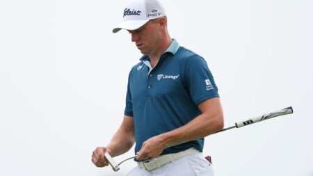 Justin Thomas’ birdie putt turns into double-bogey at U.S. Open