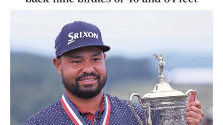 Commemorate J.J. Spaun’s U.S. Open title with our page print