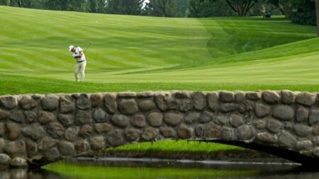 Els, Harrington discuss The Monster at Kaulig Companies Championship
