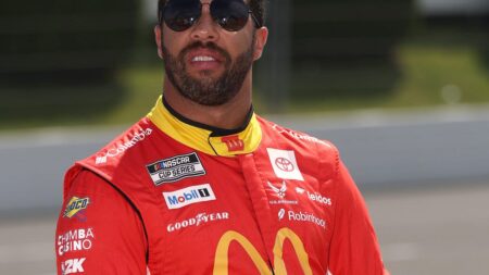Bubba Wallace crash with brake rotor issue, gets DNF