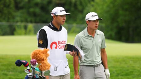 Collin Morikawa ready to blast off at Rocket Classic with new caddie
