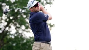 Ryan Brehm fires off a 71 on Thursday at the Rocket Classic