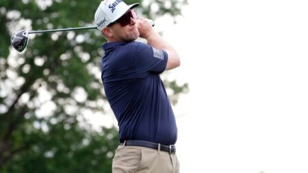 Ryan Brehm fires off a 71 on Thursday at the Rocket Classic