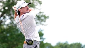 Michigan State golfer Ashton McCulloch struggles at Rocket Classic