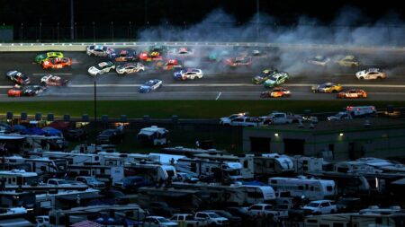 NASCAR Atlanta race damages more than 20 cars