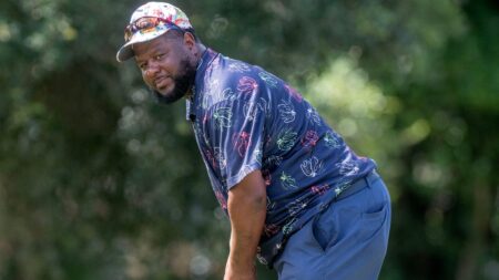 Par Four Golf Club Tournament winner Lonnie Malone is a first