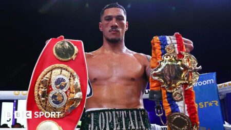 Jai Opetaia stops Claudio Squeo in fifth round to retain IBF cruiserweight title
