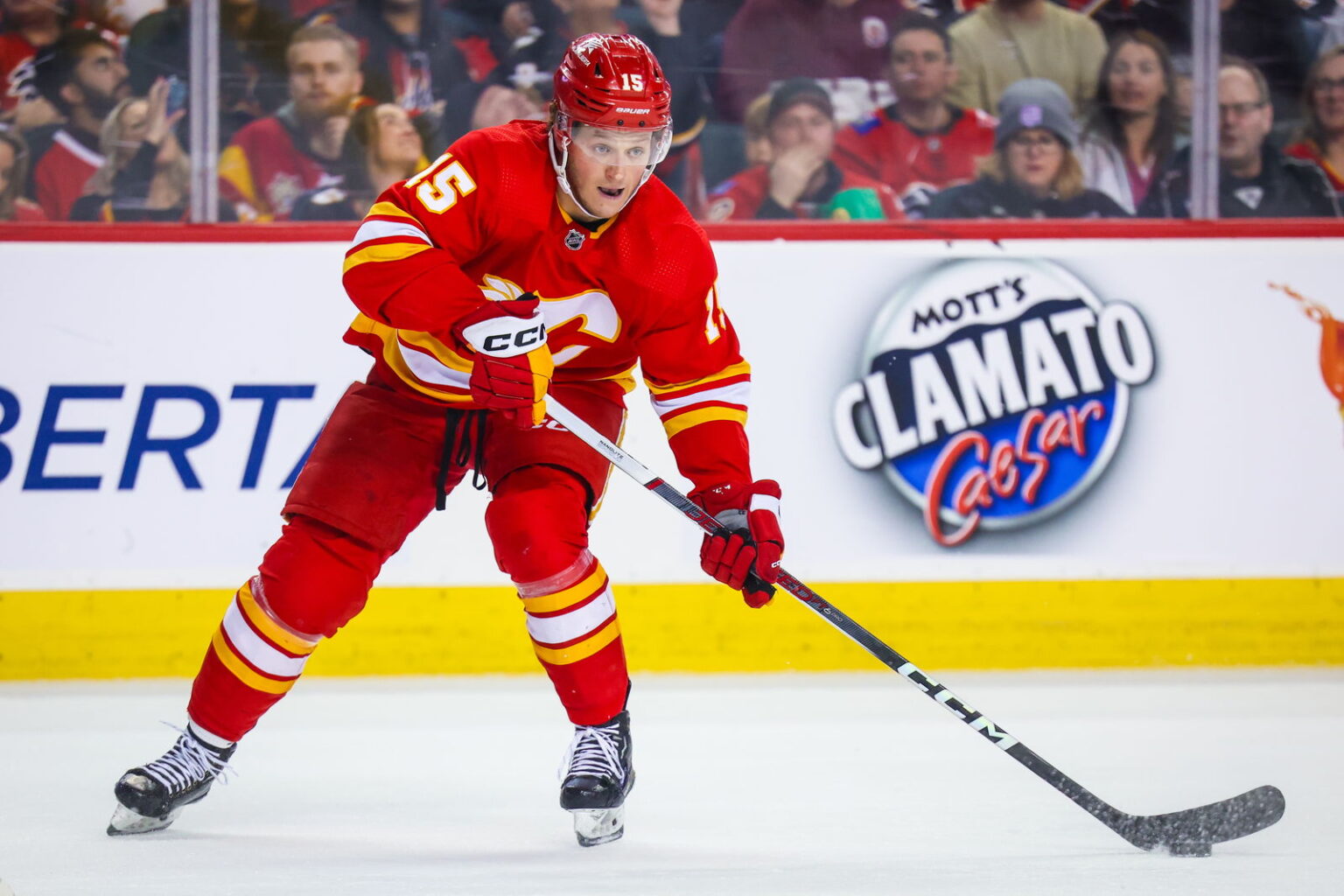 Flames Re-sign Forward Dryden Hunt To Two-Year Two-Way Contract