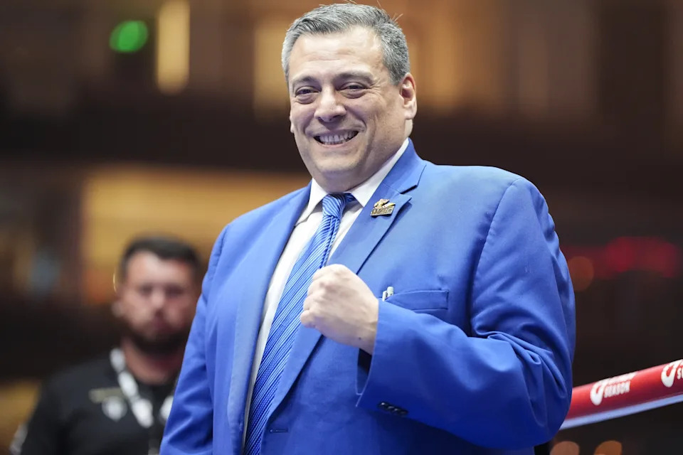 WBC President Mauricio Sulaiman at Kingdom Arena, Riyadh. Picture date: Saturday May 18, 2024. (Photo by Nick Potts/PA Images via Getty Images)