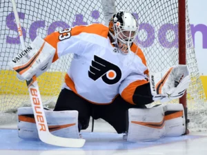 Former Flyers Goalie Playing His Part for Oilers in NHL Playoffs