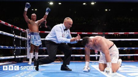 Wardley vs Huni: Fabio Wardley stuns Justis with 10th-round knockout