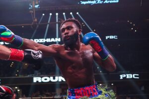 Jaron ‘Boots’ Ennis gives up world titles to move to super-welterweight