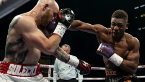 Christian Mbilli did exactly what he said he would against Maciej Sulecki