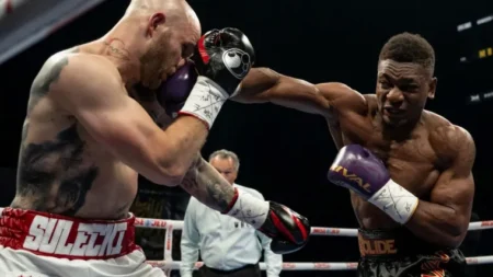 Christian Mbilli did exactly what he said he would against Maciej Sulecki