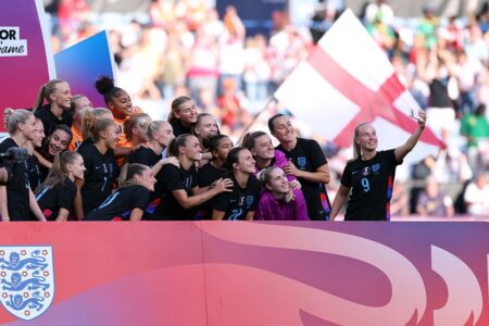 England ‘put on a show’ and send message to rivals in Euro 2025 send-off