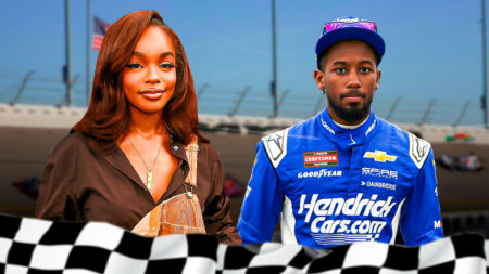 Marsai Martin talks relationship with NASCAR star Rajah Caruth