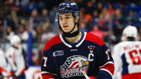 Top NHL Draft prospect Michael Misa ‘thrilled’ after meeting Sharks – NBC Sports Bay Area & California
