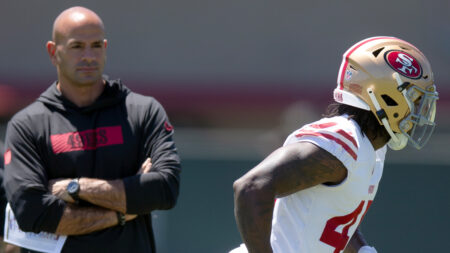George Kittle expects ‘violence’ via Robert Saleh’s 49ers defense – NBC Sports Bay Area & California