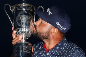 The Tiger Woods story that inspired JJ Spaun to US Open glory