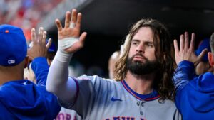 Mets’ Jesse Winker on-base three times in first rehab appearance with Brooklyn