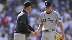 Yankees pitching no-shows for second consecutive game in 18-2 loss to Dodgers