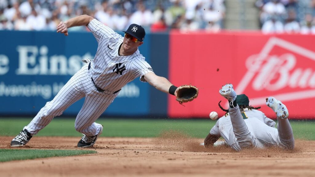 Poor offense, fundamentals doom Yankees in 7-0 loss to Athletics
