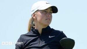 US Women’s Open: Sweden’s Maja Stark leads by one after third-round 70
