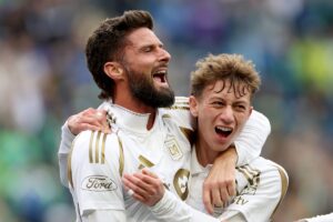 Lille approach LAFC’s Olivier Giroud