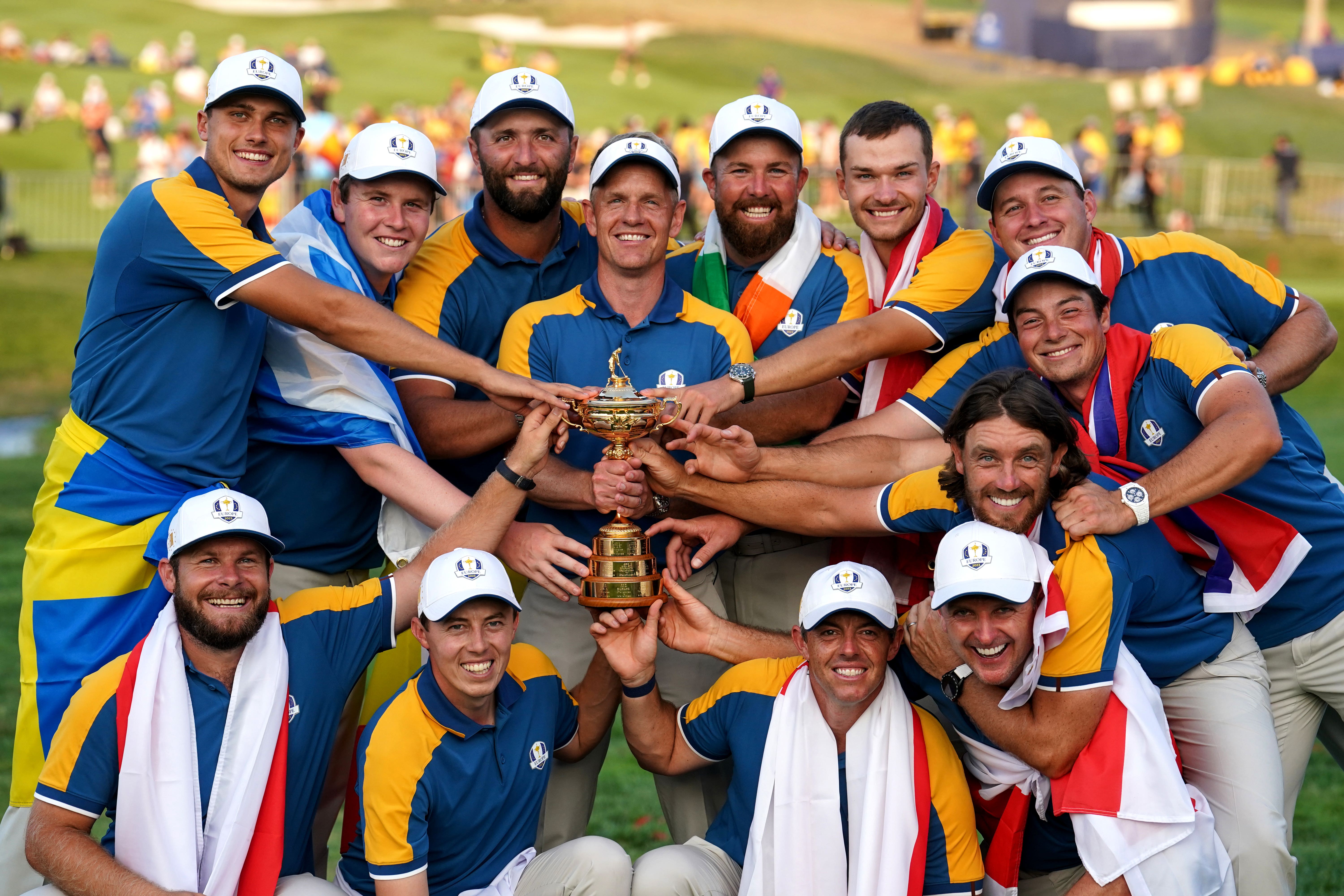 Europe’s Ryder Cup team, captained by Luke Donald, regained the trophy in Rome