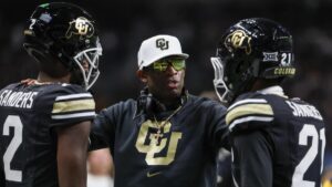 Colorado coach Deion Sanders opens up about pre-draft criticism of sons Shedeur, Shilo: ‘It did hurt’